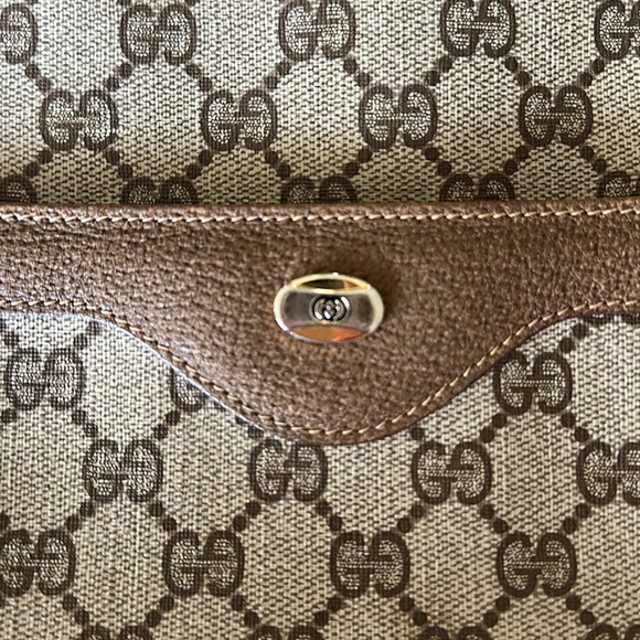 Gucci GG tote bag purse Sherry line authentic vintage and perfect!! See pics!! - Picture 9 of 9